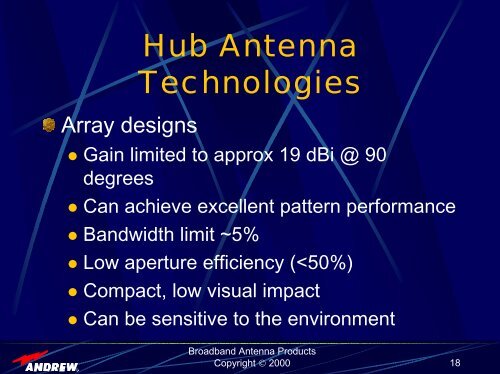 Antenna Performance in Fixed Wireless Broadband ... - Cvt-dallas.org