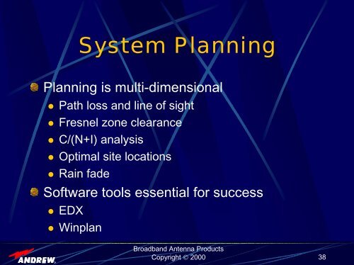 Antenna Performance in Fixed Wireless Broadband ... - Cvt-dallas.org