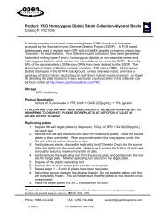 Product: YKO Homozygous Diploid Strain Collection ... - Bioxys