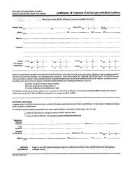 NYS DOH-4471 Certification Form of Treatment of a Medical ...