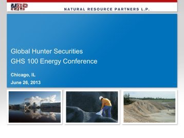 Global Hunter Securities GHS 100 Energy Conference - PrecisionIR