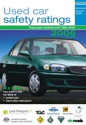 Used Car Safety Ratings - New Zealand Automobile Association