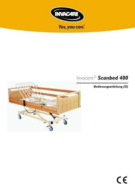 Scan Bed 400 Pflegebett - BEP MCB Medicenter