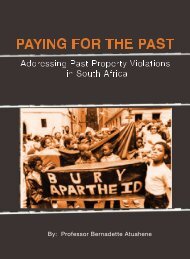 Paying for the Past - American Bar Foundation