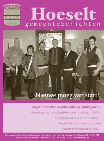 [2013] hoeselt - gemeenteberichten 249 februari.indd - Hoeselt.Be