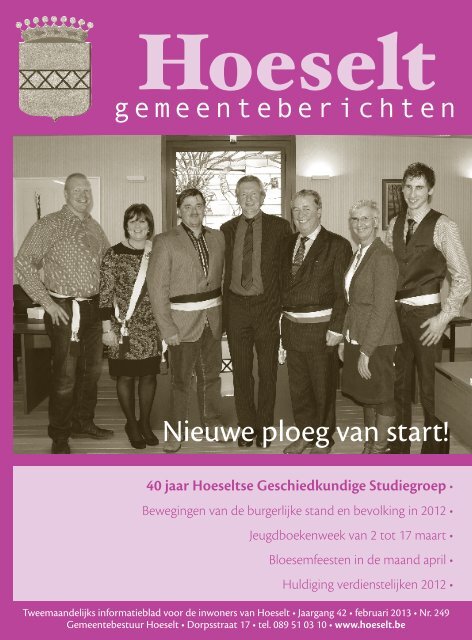 [2013] hoeselt - gemeenteberichten 249 februari.indd - Hoeselt.Be