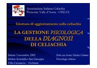 La gestione psicologica della diagnosi di celiachia (file pdf) - AICa ...