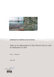 Rapport de l'étude déplacements (diagnostic) - phase 1 - Compa