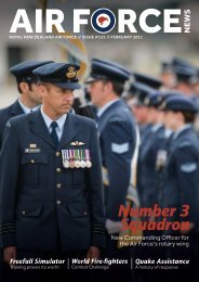 Air Force News Issue 122 February 2011 - Royal New Zealand Air ...