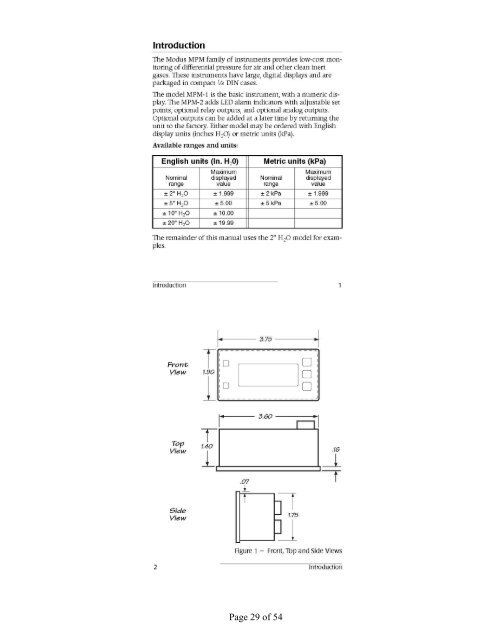 OPERATOR'S MANUAL BIOPROtect II Vent to ... - Baker Company