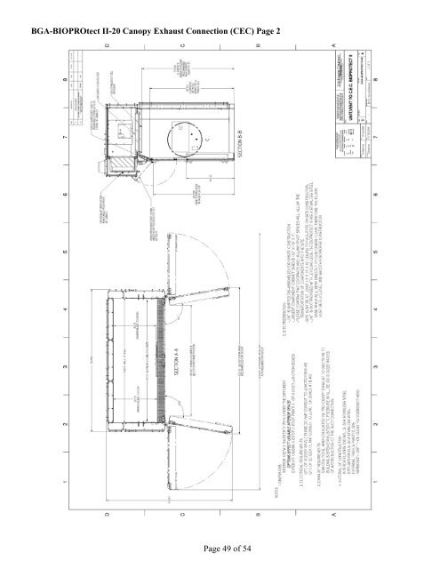 OPERATOR'S MANUAL BIOPROtect II Vent to ... - Baker Company