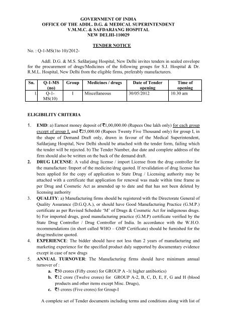 Format of Forwarding Letter