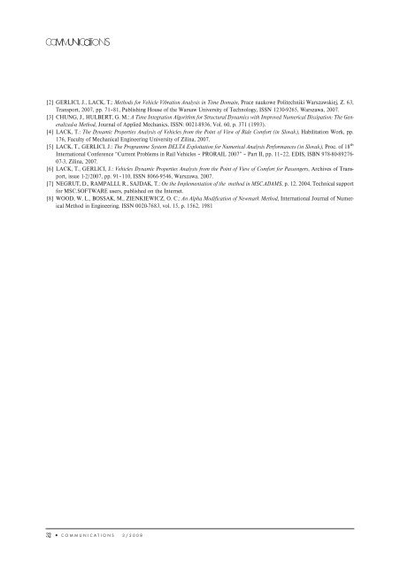 simulation of torsion moment at the wheel set of the railway vehicle ...