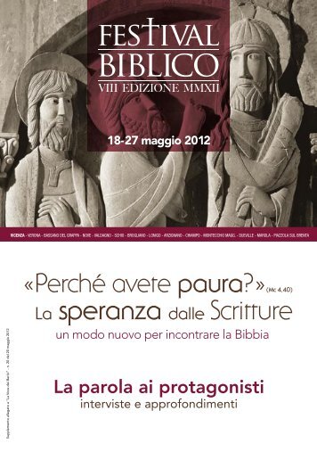 La Voce dei Berici - Festival Biblico