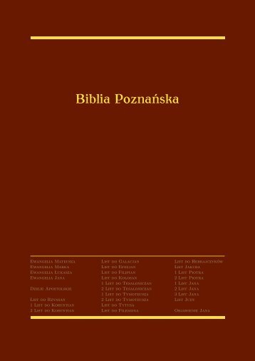 Biblia Poznanska