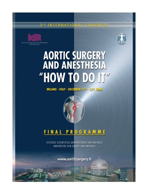 “HOW TO DO IT” - 5th international congress aortic surgery and ...