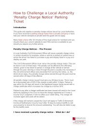 How to challenge a Private Parking Charge Notice