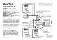 Quantec Wiring Instructions for QT602, QT602E ... - LUCKINSlive