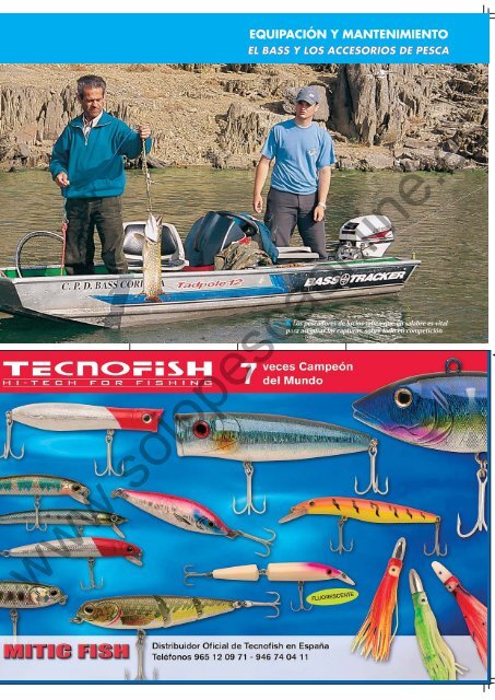 el bass y los accesorios de pesca el bass y los accesorios de pesca
