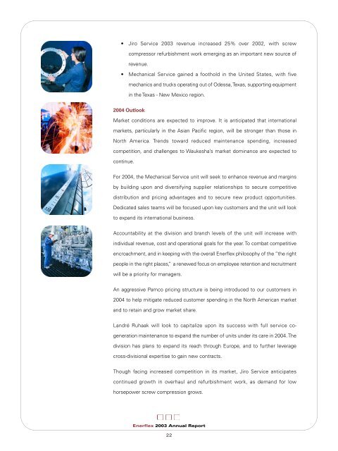 2003 Annual Report - Enerflex