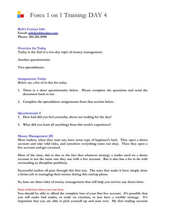 Rob booker forex strategy ten