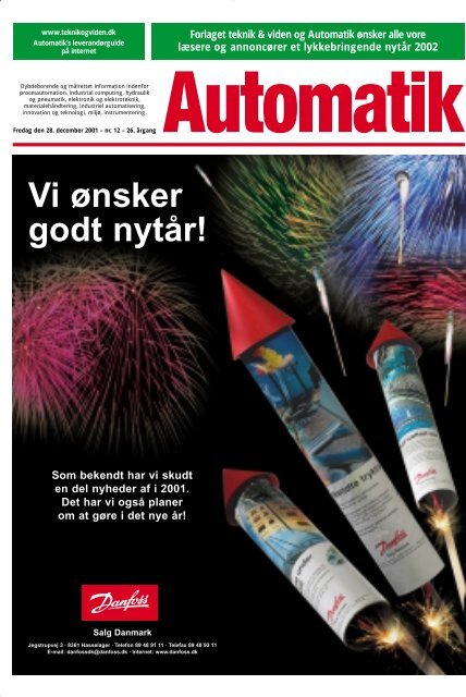 Vi ønsker godt nytår! - Teknik og Viden