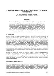 STATISTICAL EVALUATION OF ROTATION CAPACITY ... - TU Delft