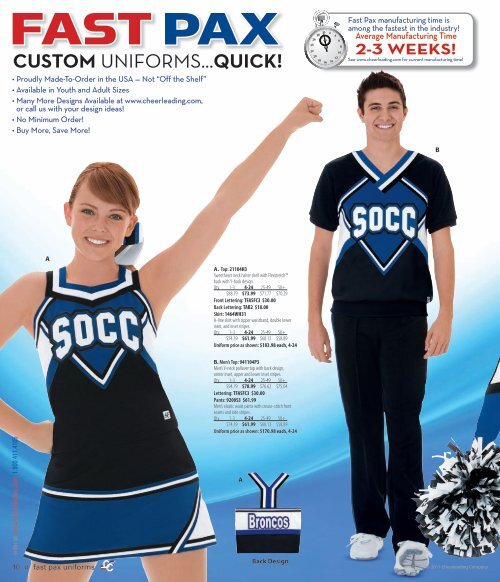 Cheerleading Company 2011 Catalog