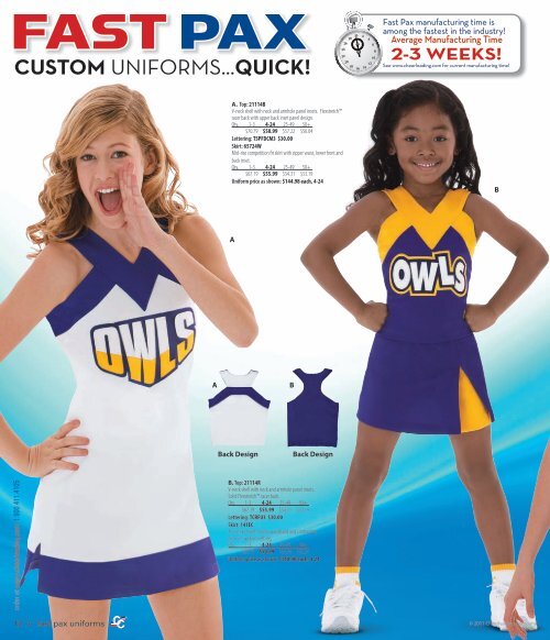 Cheerleading Company 2011 Catalog