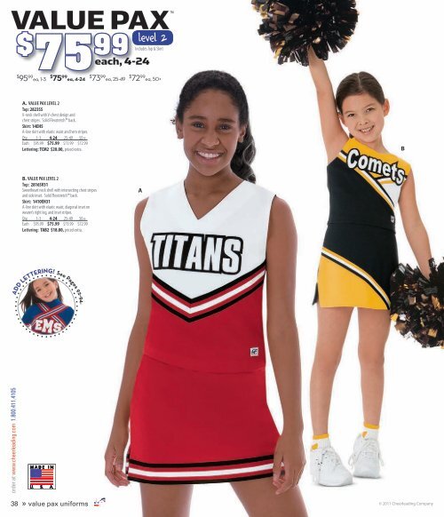 Cheerleading Company 2011 Catalog