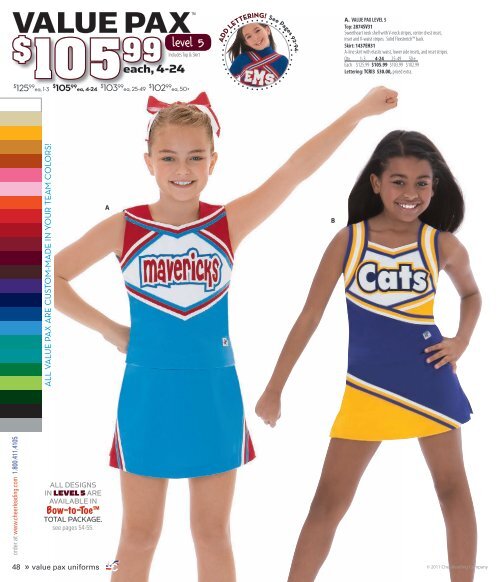 Cheerleading Company 2011 Catalog