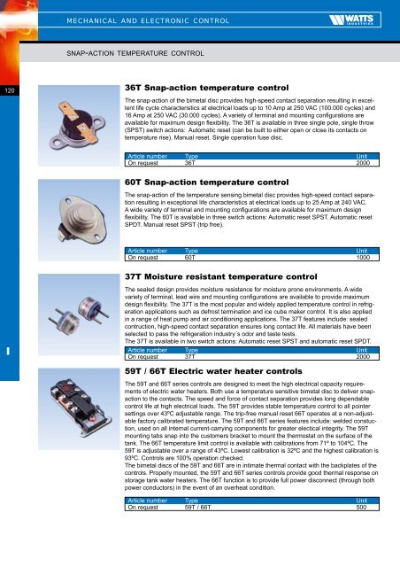 Nordic catalogue - Watts Industries