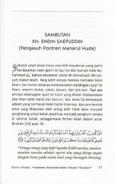 Sambutan KH Endin Saepuddin