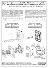 NB406 Elektronisk ringeklokke.indd - Elko AS