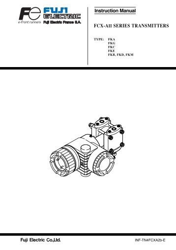 Instruction Manual FCX-AII SERIES TRANSMITTERS - Fagerberg