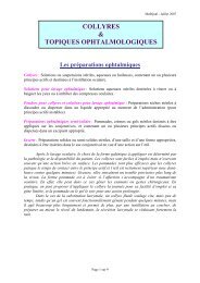 Collyres Amp Topiques Ophtalmologiques Medqual Collyres Amp Topiques Ophtalmologiques Medqual
