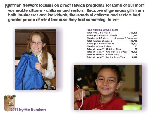 2011 Annual Report - Food Bank of the Rockies