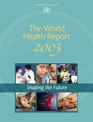 The World Health Report - eFaber