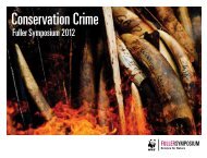 Conservation Crime - World Wildlife Fund