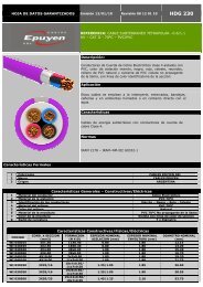 HDG-230 - Cables Epuyen SRL