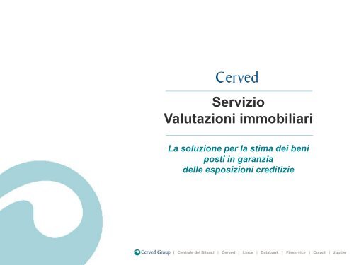 Valutazioni base - Cerved