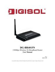 DG-BR4015N user manual - Digisol.com