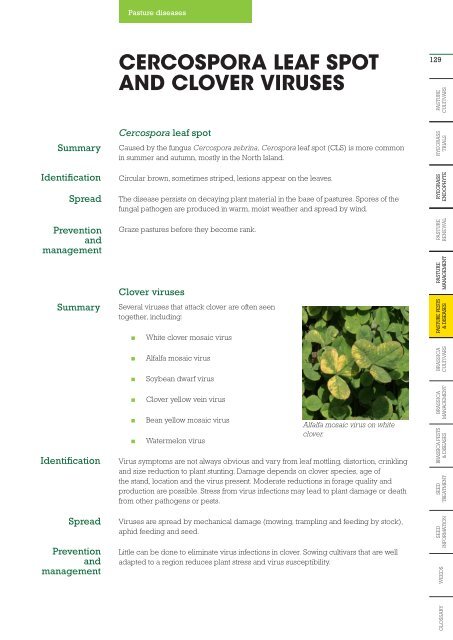 Pasture Diseases - Agriseeds Pasture Site