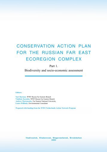 conservation action plan for the russian far east ecoregion complex