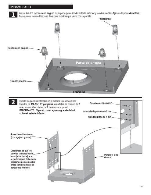 advertencia - Char-Broil Grills