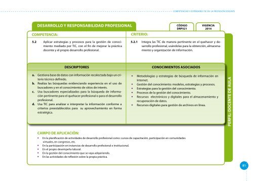 ActualizaciÃ³n de Competencias y EstÃ¡ndares TIC en la ... - E-Historia