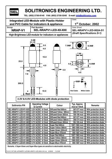 LED Assemblies & Strip Lights - Solitronics