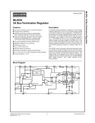 ML6554 3A Bus Termination Regulator - Future Electronics