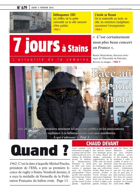 TÃ©lÃ©charger le journal [.pdf] - Ville de Stains