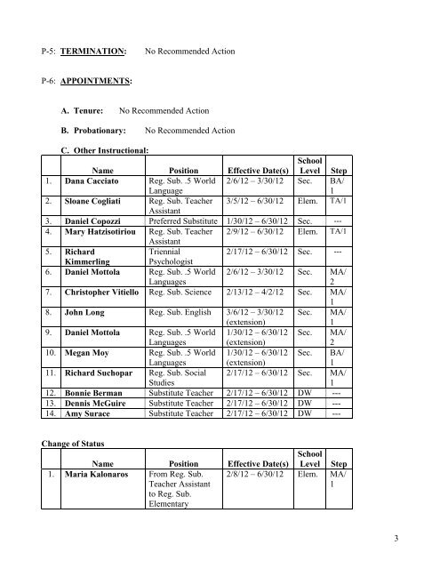 COMMACK PUBLIC SCHOOLS - Commack Union Free School District